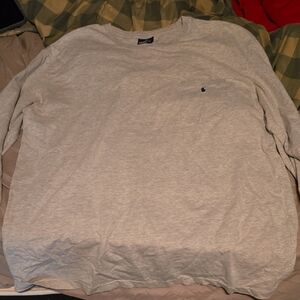 Polo Ralph Lauren Light Gray Long Sleeve Tee